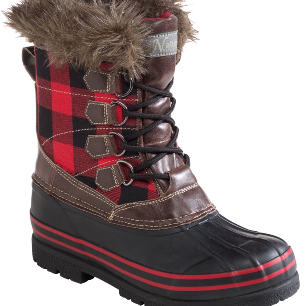 Buffalo plaid lumber Jill women’s boots